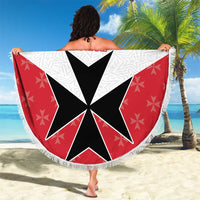 Custom Malta Football Champions Beach Blanket Sporty Style
