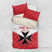 Custom Malta Football Champions Bedding Set Sporty Style