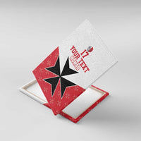 Custom Malta Football Champions Canvas Wall Art Sporty Style