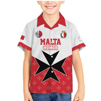 Custom Malta Football Champions Family Matching Mermaid Dress and Hawaiian Shirt Sporty Style