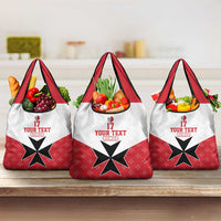 Custom Malta Football Champions Grocery Bag Sporty Style