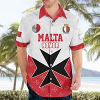 Custom Malta Football Champions Hawaiian Shirt Sporty Style