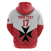 Custom Malta Football Champions Hoodie Sporty Style