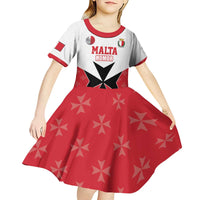 Custom Malta Football Champions Kid Short Sleeve Dress Sporty Style