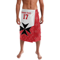 Custom Malta Football Champions Lavalava Sporty Style