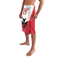 Custom Malta Football Champions Lavalava Sporty Style