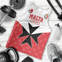 Custom Malta Football Champions Men Tank Top Sporty Style
