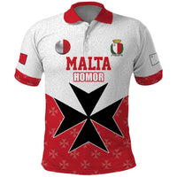 Custom Malta Football Champions Polo Shirt Sporty Style