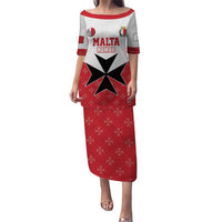 Custom Malta Football Champions Puletasi Sporty Style