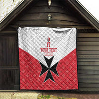 Custom Malta Football Champions Quilt Sporty Style