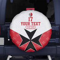 Custom Malta Football Champions Spare Tire Cover Sporty Style
