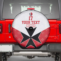 Custom Malta Football Champions Spare Tire Cover Sporty Style
