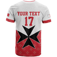 Custom Malta Football Champions T Shirt Sporty Style