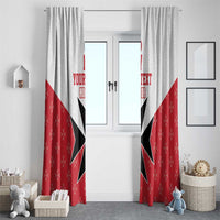 Custom Malta Football Champions Window Curtain Sporty Style