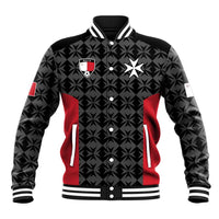 Custom Malta Football Jersey Go Champions Baseball Jacket Black Style