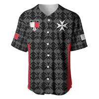 Custom Malta Football Jersey Go Champions Baseball Jersey Black Style