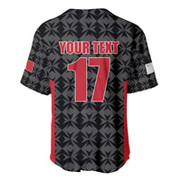 Custom Malta Football Jersey Go Champions Baseball Jersey Black Style