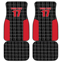 Custom Malta Football Jersey Go Champions Car Mats Black Style