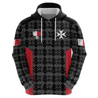 Custom Malta Football Jersey Go Champions Hoodie Black Style