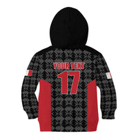 Custom Malta Football Jersey Go Champions Kid Hoodie Black Style