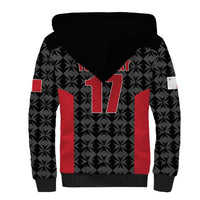 Custom Malta Football Jersey Go Champions Sherpa Hoodie Black Style