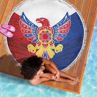 Philippine Eagle Week Beach Blanket Filipino Patern