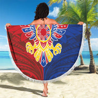 Philippine Eagle Week Beach Blanket Filipino Patern