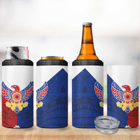 Philippine Eagle Week 4 in 1 Can Cooler Tumbler Filipino Patern