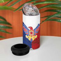 Philippine Eagle Week 4 in 1 Can Cooler Tumbler Filipino Patern