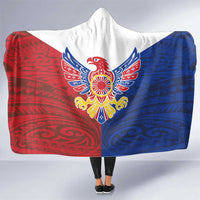 Philippine Eagle Week Hooded Blanket Filipino Patern