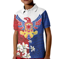 Philippine Eagle Week Kid Polo Shirt Filipino Patern