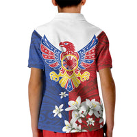 Philippine Eagle Week Kid Polo Shirt Filipino Patern