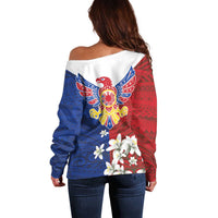 Philippine Eagle Week Off Shoulder Sweater Filipino Patern