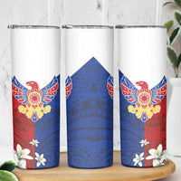Philippine Eagle Week Skinny Tumbler Filipino Patern