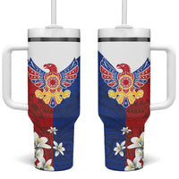 Philippine Eagle Week Tumbler With Handle Filipino Patern