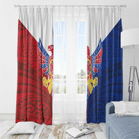 Philippine Eagle Week Window Curtain Filipino Patern