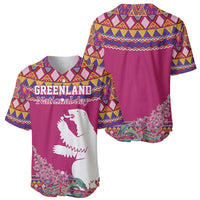 Greenland National Day Baseball Jersey Inuit Kalaallisuut style
