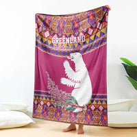 Greenland National Day Blanket Inuit Kalaallisuut style