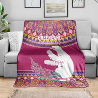 Greenland National Day Blanket Inuit Kalaallisuut style