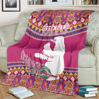 Greenland National Day Blanket Inuit Kalaallisuut style