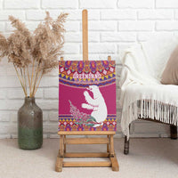 Greenland National Day Canvas Wall Art Inuit Kalaallisuut style