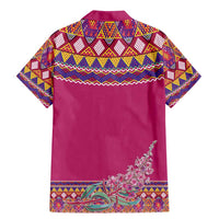 Greenland National Day Family Matching Mermaid Dress and Hawaiian Shirt Inuit Kalaallisuut style