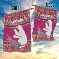 Greenland National Day Garden Flag Inuit Kalaallisuut style