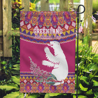 Greenland National Day Garden Flag Inuit Kalaallisuut style