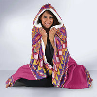 Greenland National Day Hooded Blanket Inuit Kalaallisuut style