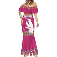 Greenland National Day Mermaid Dress Inuit Kalaallisuut style