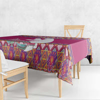 Greenland National Day Tablecloth Inuit Kalaallisuut style