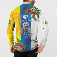 Canary Islands Dia de Canarias Button Sweatshirt 42th Anniversary