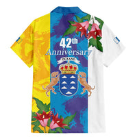 Canary Islands Dia de Canarias Family Matching Mermaid Dress and Hawaiian Shirt 42th Anniversary