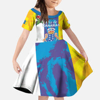 Canary Islands Dia de Canarias Family Matching Off Shoulder Maxi Dress and Hawaiian Shirt 42th Anniversary